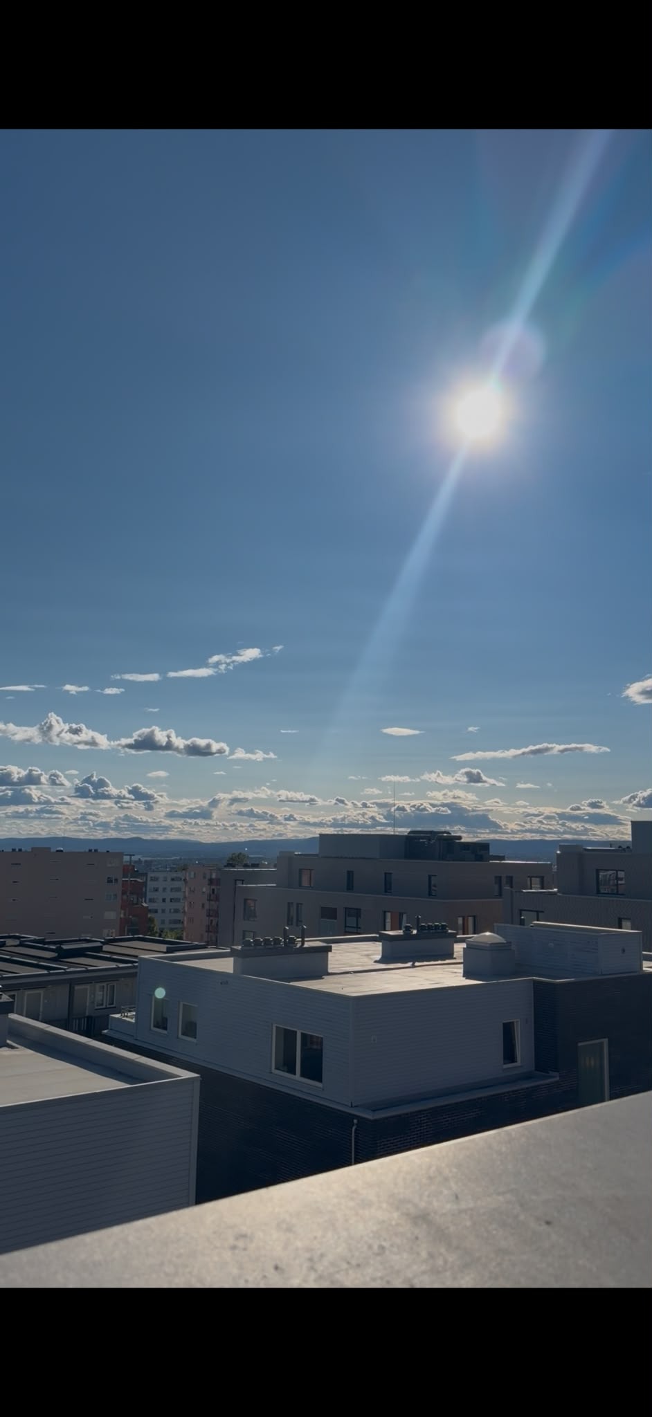 Fin takterrasse